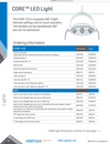 CORE LED Track Mounted Light *Call for Pricing* - by DentalEZ