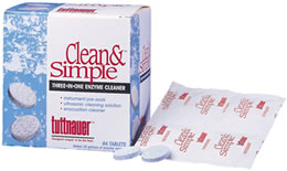 Clean & Simple Ultrasonic Tabs (12 Boxes of 144ct) - by Tuttnauer