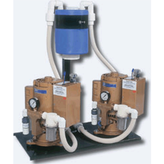 Vacuum Pump "GoldenVac" {1 HP / 3 user} *Call for Pricing* Model VPLG3SS - by Tech West