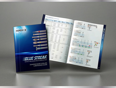 MARK3 BLUE STREAK DIAMOND BURS CATOLOG & REFERNECE GUIDE
