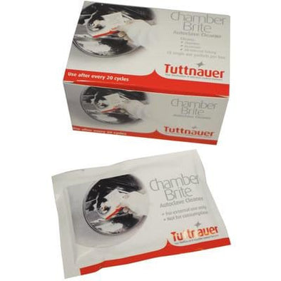 Chamber Brite Powdered Autoclave Cleaner in Premeasured Packets *CLEARANCE* - by TUTTNAUER
