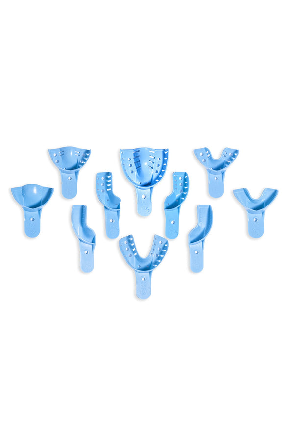 Impression Trays #5 Small Upper Perforated pack of 12 *CLEARANCE* - by QUALA