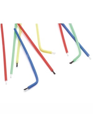 Bendable applicator brush with regular (black) filament tip, assorted *CLEARANCE* - by Quala