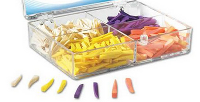 Wizard Anatomical (Assorted) Wedges (400) *CLEARANCE* - by WATERPIK