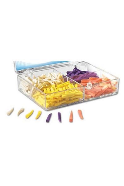 Wizard Anatomical Assorted Wedges 400 CLEARANCE by WATERPIK Williams Dental Supply Co. Inc