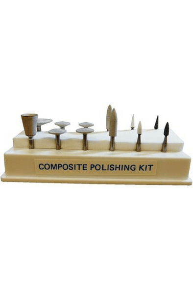 Gold Polishing Kit – CA shank. 12 Stones/Pk *CLEARANCE* - by SHOFU