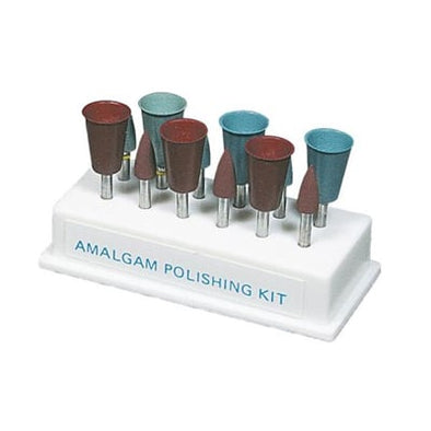 Amalgam Polishing Kit - FG Shank. 12/Pk: 6 Brownie *CLEARANCE* - by SHOFU