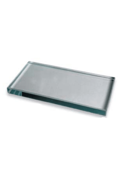 Glass Mixing Slab #2, 3" x 4" x 0.25" *CLEARANCE* - by BUFFALO