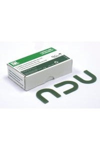 Hygenic Bite Wafers - U-shaped Green Extra Hard, Non-Laminated, Box of 36 *CLEARANCE* - by COLTENE