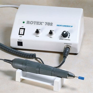 Rotex 782 Electric Micro Motor Lab Handpiece with Variable Speed Foot Control (110v) - by DENTAMERICA