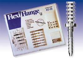 Flexi-Flange Stainless Steel *CLEARANCE* Introductory Kit: Yellow #0, Red #1 and Blue #2 - by Essential Dental Systems