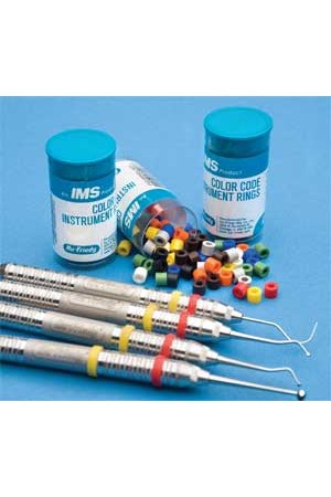IMS ASSORTED color coded silicone instrument rings (90) *CLEARANCE* - by HU-FRIEDY