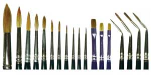 Red Sable Brush #2 (1) *CLEARANCE* - by KEYSTONE