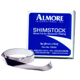 Shimstock Occlusion Foil ROLL (#72022) - *CLEARANCE* Roll. To test - by ALMORE