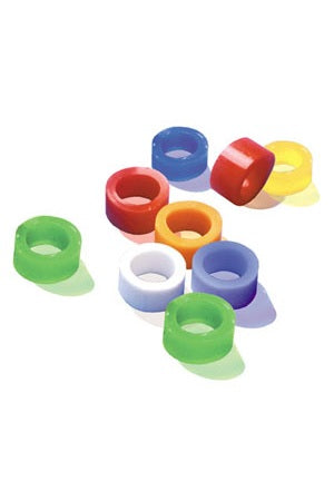 Green Silicone Color Code Instrument Rings 100/Bx. *CLEARANCE* - by PULPDENT