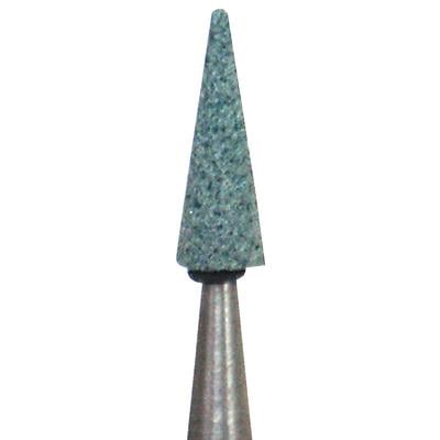 Dura-Green CN1 pointed cone HP, 12/pk, silicon carbide finishing *CLEARANCE* - by SHOFU