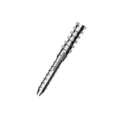 Flexi-Post red #1 stainless steel post refill, containing 10 serrated posts *CLEARANCE* - by EDS