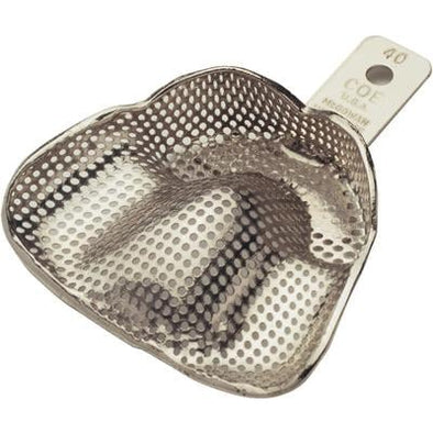 COE McGowan #42 Medium Upper Full-Arch Nickel Plated Perforated *clearance* - By GC Corporation