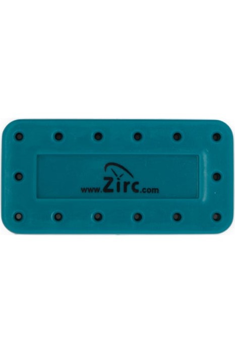 Bur Block 14 Hole Teal, Magnetic with Microban. Autoclavable/Chemiclavable (1) *CLEARANCE* - by ZIRC