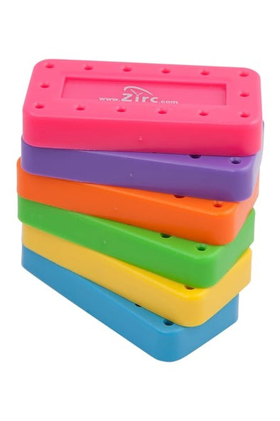 Magnetic Bur Block 14 Hole (1) - Mauve *CLEARANCE* - by ZIRC