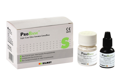 ProBase Light Cure, Glass Ionomer Liner 15gm/Base 9ml - by Mark3