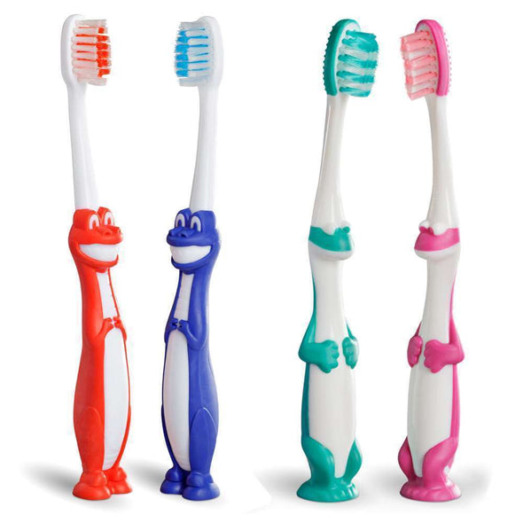 Premium Child Toothbrushes 27T Extra Soft w/Suction Cup 72/cs - MARK3