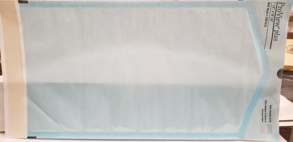Sterilization Pouch (#PM7513) Proview Plus 7 1/2" x 13" *CLEARANCE* Self Seal (200) - Cottrell