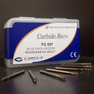 Carbide Burs *Straight Dome* (100pk) Assorted Sizes / Shank Types Available - MARK3