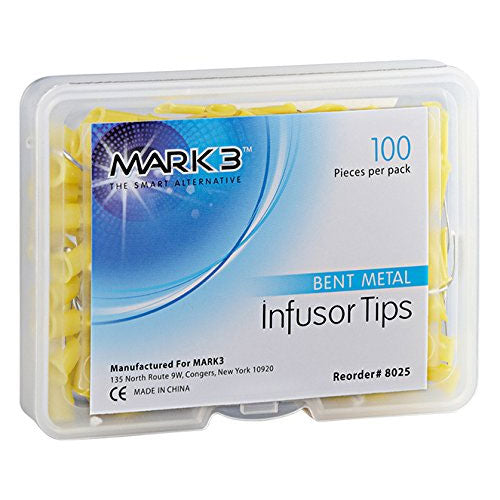 Infusor Tips Pre-Bent 19 Gauge (100) - Mark3