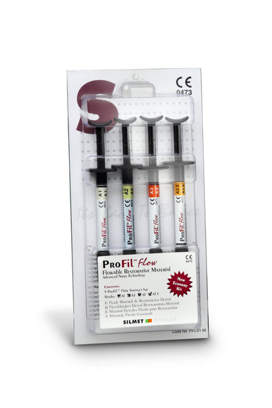 ProFIl Flow Syringe (4-pk) Choose Available Silmet Shades: A1 - B2 - by Silmet