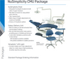 Core & NuSimplicity Dental Chairs Choose your Stools, Lights and Delivery *Call For Pricing* -  by DentalEZ   (Call for options and Orders)