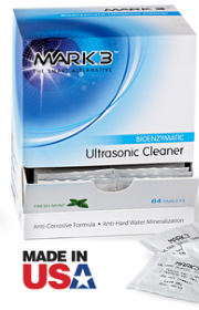 Ultrasonic Cleaning Tablets (Bioenzymatic) (64/bx) - by Mark3