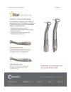 Handiece - StarSimplicity FX Lubricated Stainless Steel  # 265634, Fixed Backend - by StarDental