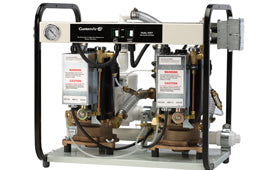 Barracuda Dual Water Ring Vacuum Pump With Recirculator *Call for Pricing* (MC-202FSW) 6 user with (2) - 2 HP Motors - by RAMVAC