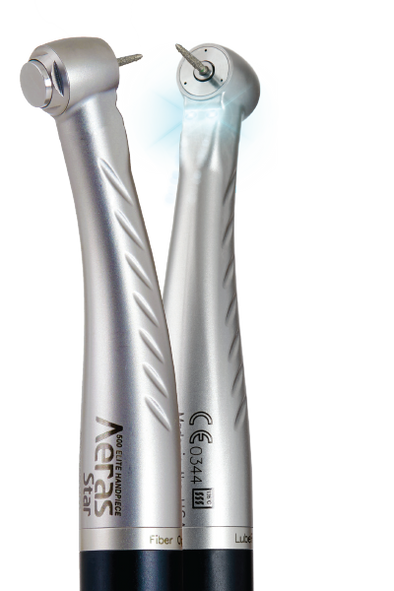 Aeras 500 Elite Lubricated, "NEW" Non-Fiber Optic Handpiece # 266072 - by Star