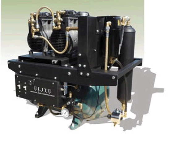 Air Compressor "Rocky Series" Oil-Less, *CALL FOR PRICING* 1.5hp / 3-4 user # ACOR2D2 - by Tech West